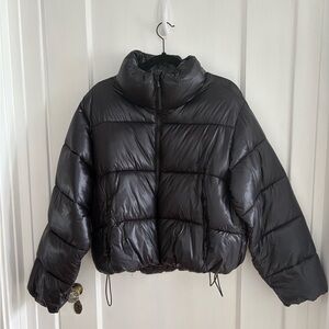 Old Navy Black Puffer Jacket